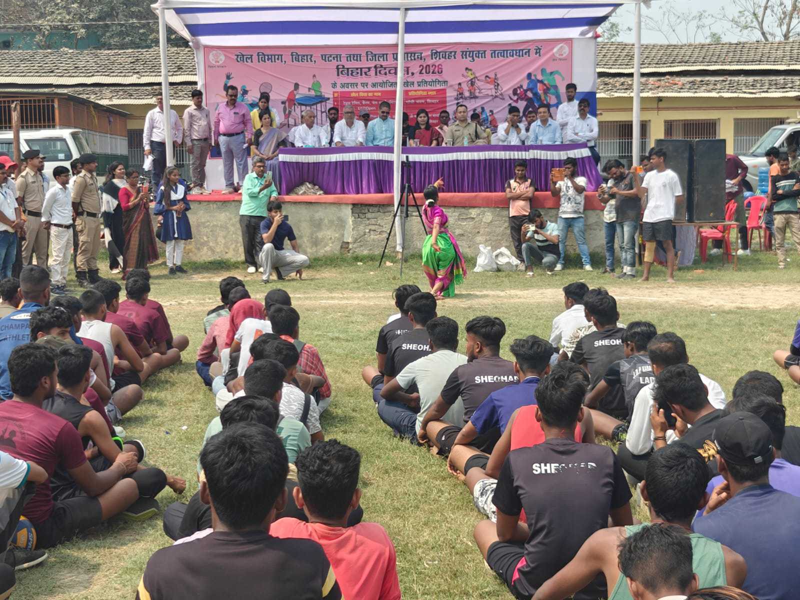 SHEOHAR*बिहार दिवस से पहले खेलों की धूम, शिवहर में खिलाड़ियों ने दिखाया दम*